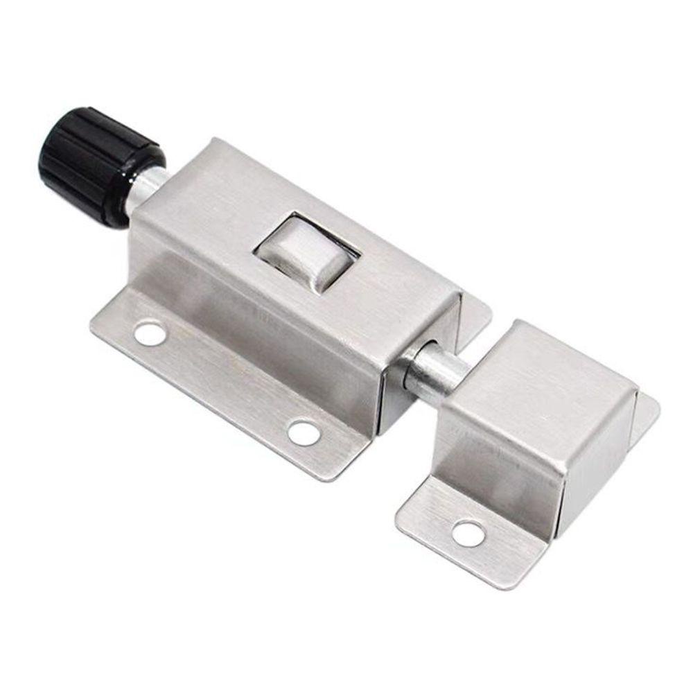 Set 2 Chốt Lò Xo Tự Khóa Chống Trộm Bằng Thép Không Gỉ Co Giãn