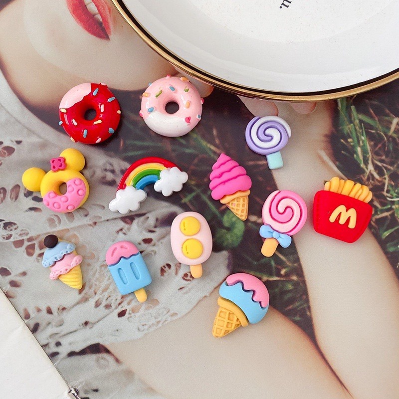 Hình dán nổi sticker 3D cute trang trí bình nước, đồ dùng học tập siêu dễ thương