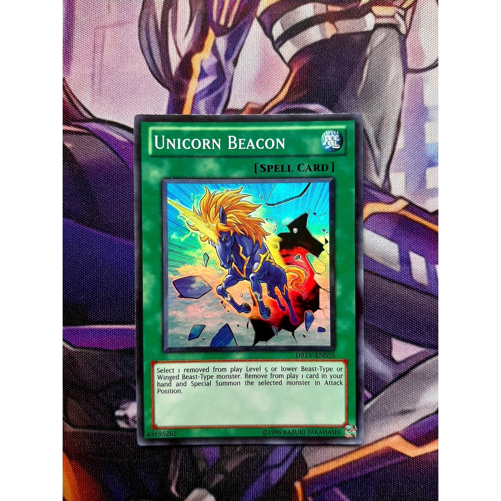 [ ĐỖ LẠC SHOP ] Thẻ Bài Yugioh Mint90 Spell Unicorn Beacon - DREV-EN055 - Super Rare