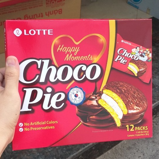 Bánh Chocopie Hàn Quốc hộp 336g