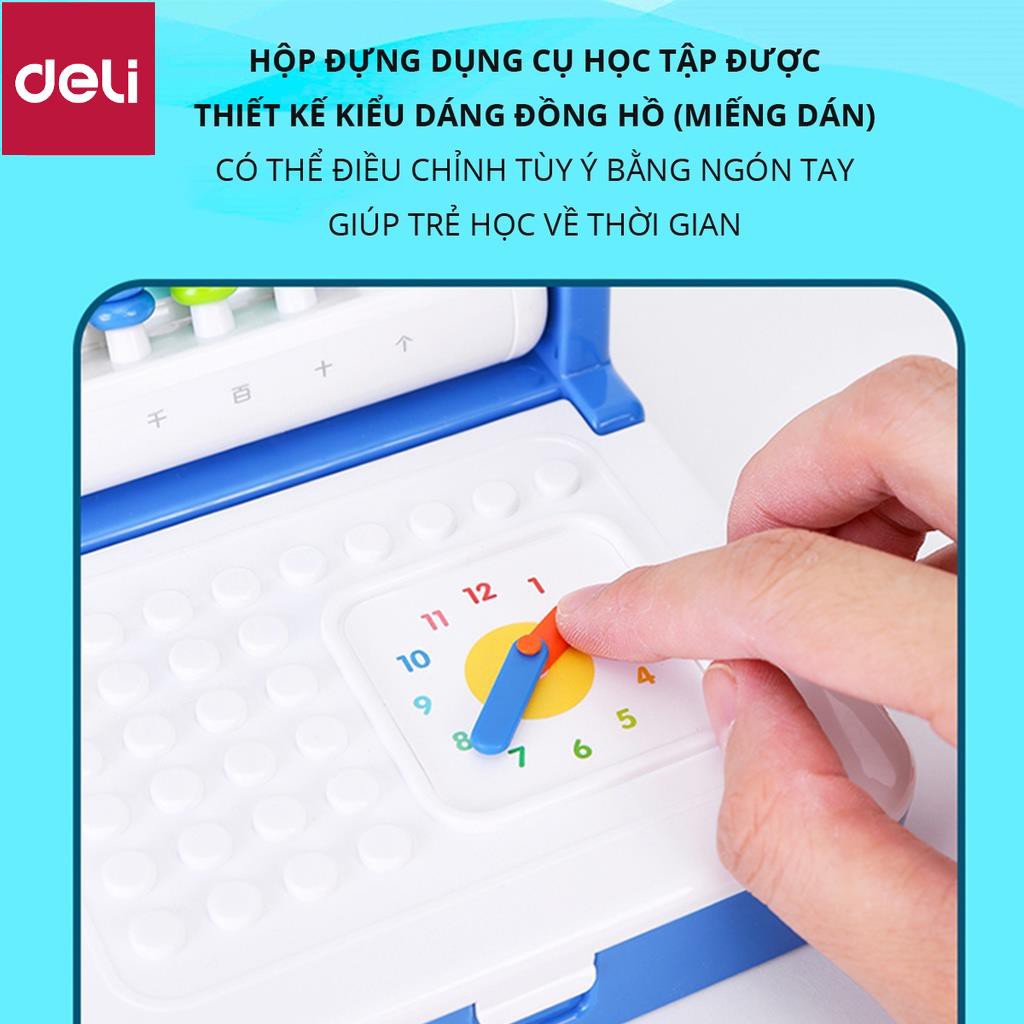 Đồ chơi học toán Deli - Bàn tính cộng trừ - Dùng cho trẻ em từ 3-6 tuổi - 74317 [Deli]