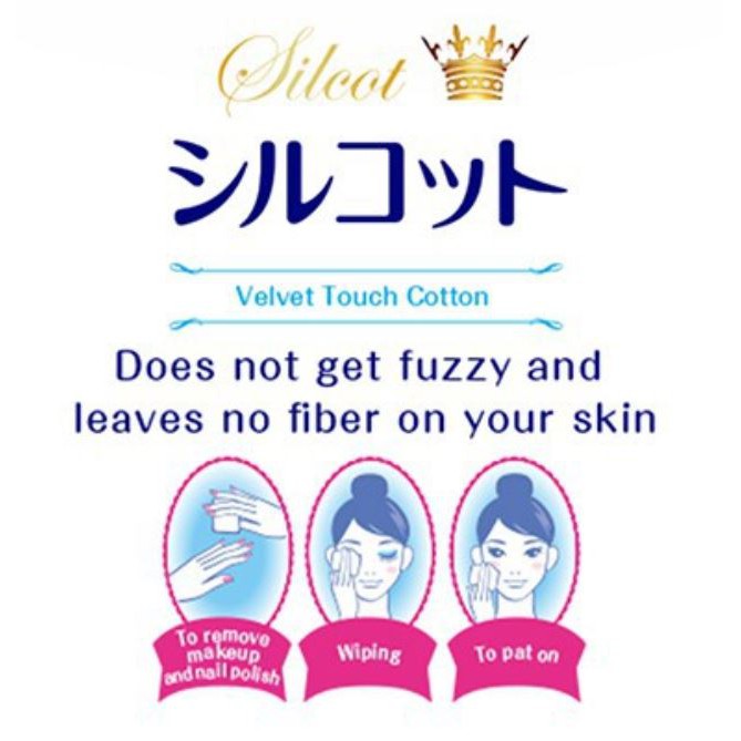 Bông tẩy trang Silcot 82 miếng/hộp