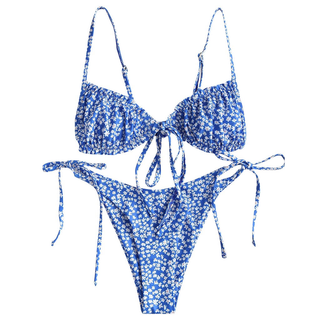 [Mã FAGREEN245 giảm 10% tối đa 30K đơn 99K] 【niaorenmall.vn】Bikini Phối Dây Có Đệm Mút Gợi Cảm | BigBuy360 - bigbuy360.vn