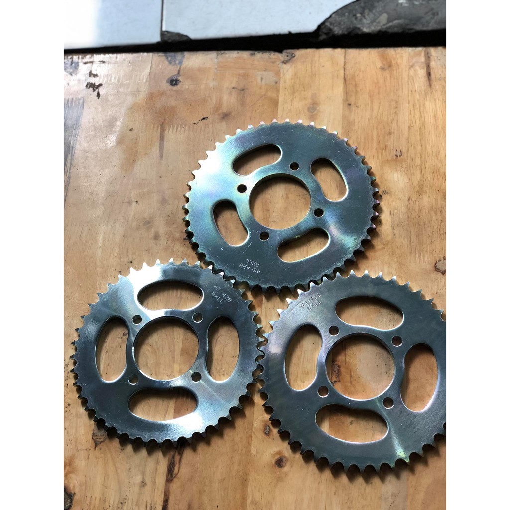Đĩa sau 42, 43 hoặc 45 cho các dòng xe Suzuki