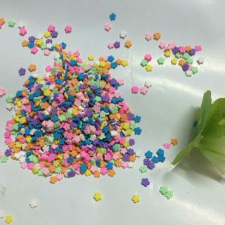 Cốm kẹo nhiều màu trang trí - 100g (0714)