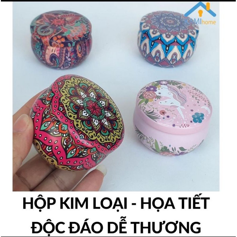 Nến thơm từ cánh hoa tự nhiên phong cách Châu Âu