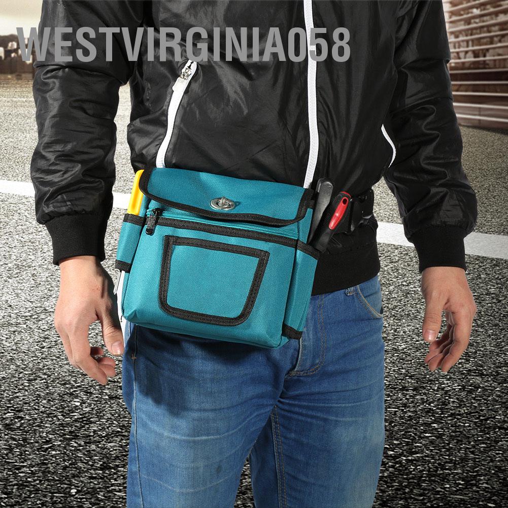 Westvirginia058 Túi vải Oxford đa chức năng đựng dụng cụ bảo trì thợ điện
