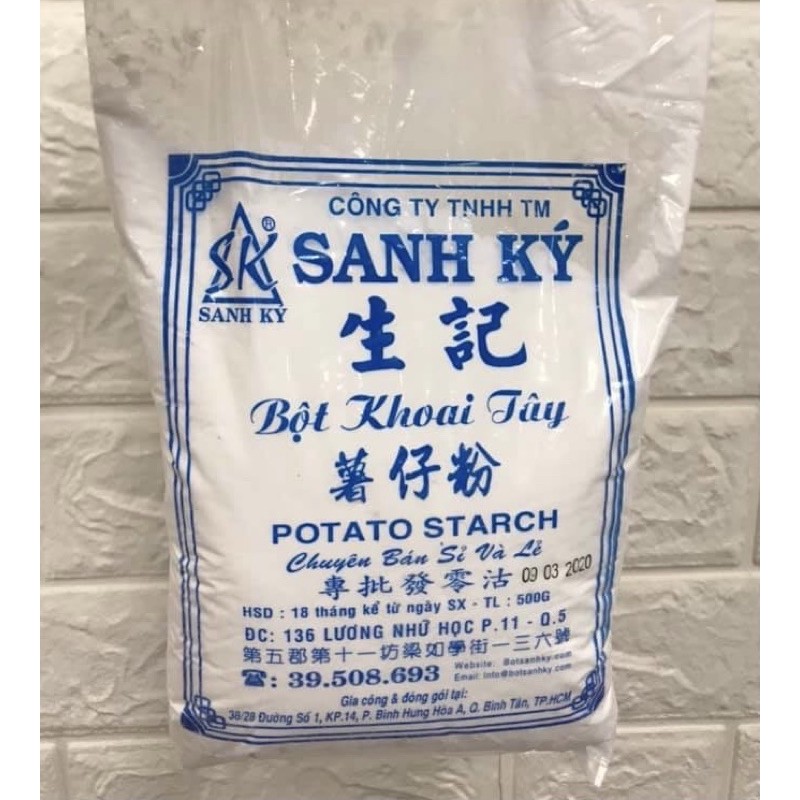Bột khoai tây Sanh Ký 500g