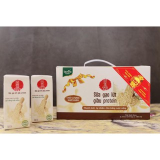 Ojita - sữa gạo lứt giàu protein | Thùng quà tặng 12 hộp