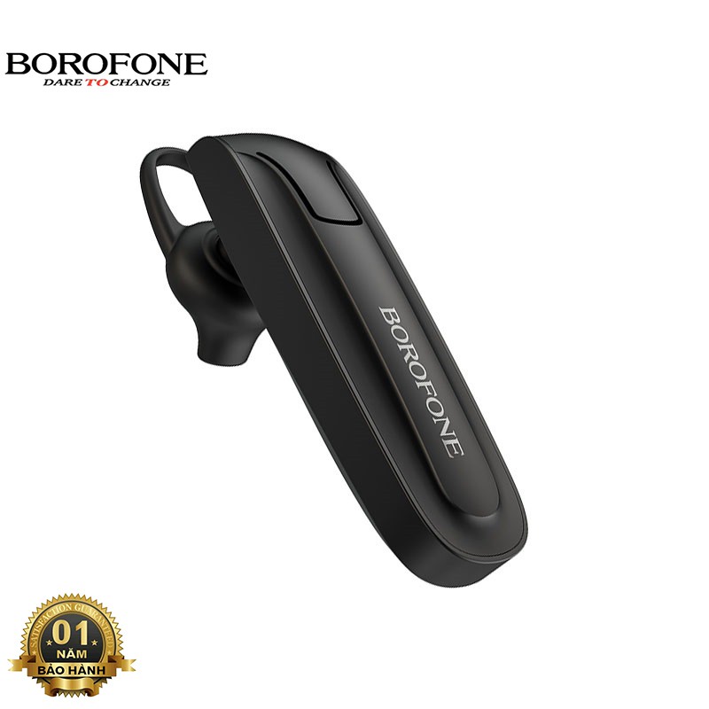 Tai nghe nhét tai bluetooth Borofone BC21 nghe hay, hỗ trợ không dây, nghe nhạc 4 tiếng
