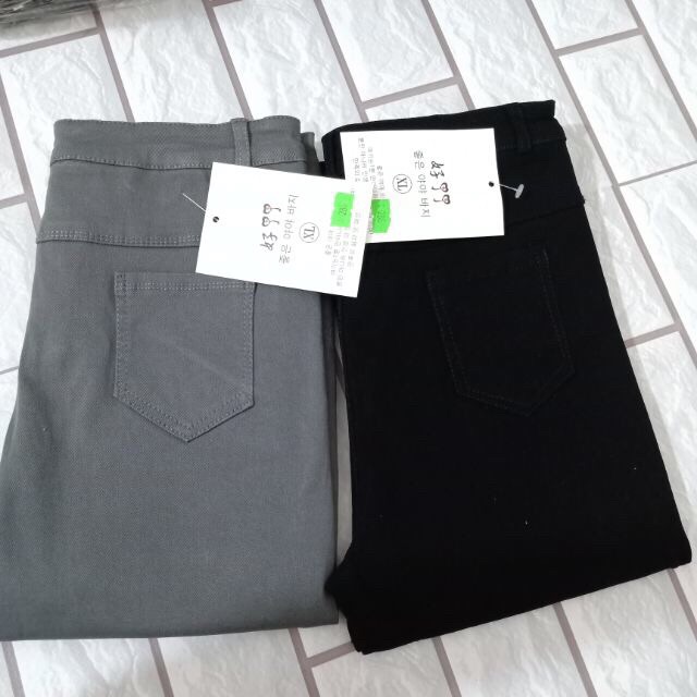 Quần skinny cúc khoá 1 nút siêu co dãn