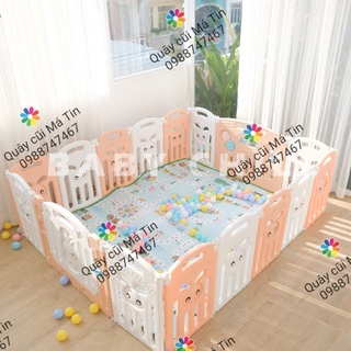 Quây nhựa gấp gọn nguyên sinh cho bé [ Tặng combo quà ]