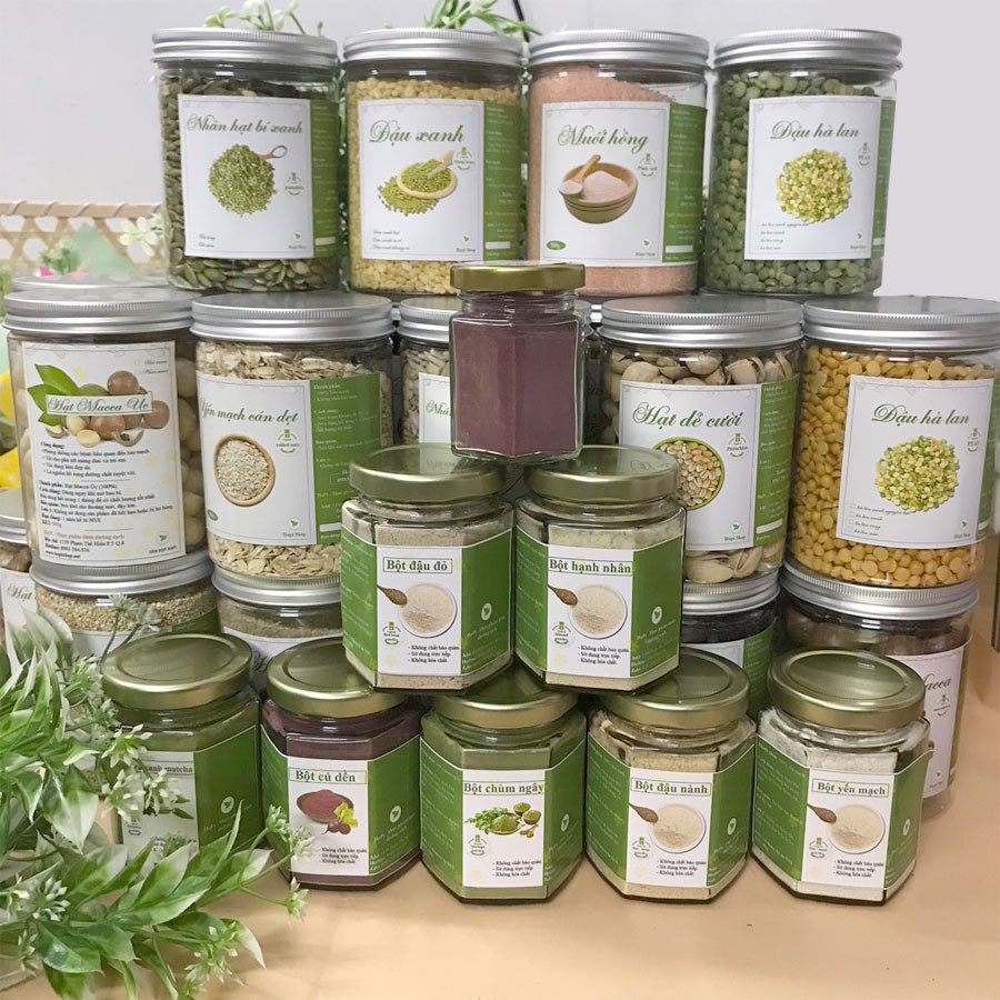 Lọ Thủy Tinh Lục Giác & Vuông