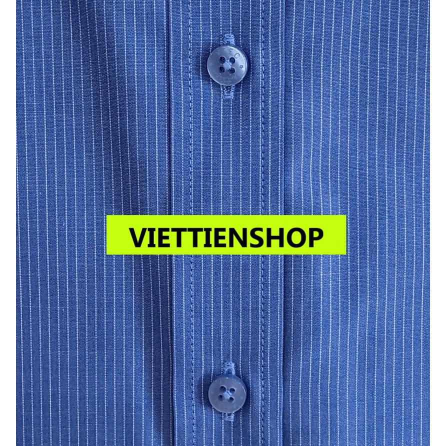 ÁO SƠ MI VIỆT TIẾN DÀI TAY KẺ SỌC