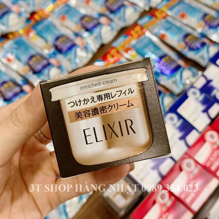 Lõi thay thế kem dưỡng trắng da ELIXIR Enriched Clear Cream