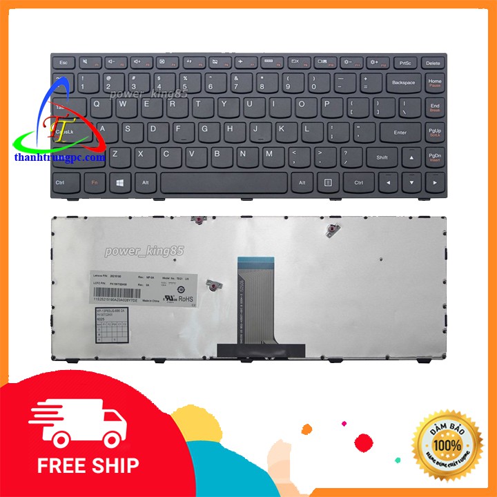 Bàn Phím Laptop Lenovo ideapad G40, G40-30, G40-45, G40-70, G40-75, G40-80