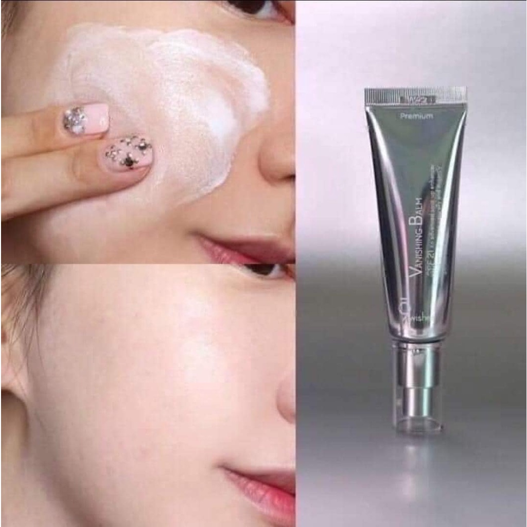Combo 2 tuýp kem dưỡng trắng da 9W VB, nâng tông, chống nắng, kem nâng tone 9 Wishes Vanishing Balm up tone Premium SPF2