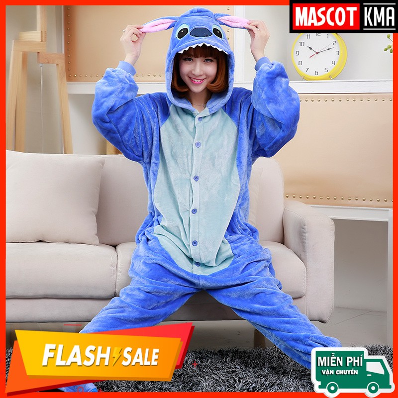 BỘ ĐỒ NGỦ THÚ STITCH CAO CẤP NGƯỜI LỚN