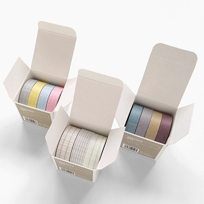 10/13mm Paper Basic Solid Color Washi Tape Scrapbooking Stationary