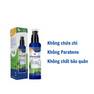 DẦU DỪA HỮU CƠ ÉP LẠNH VIETCOCO CHAI XỊT (130ml) - Organic Virgin Coconut Oil