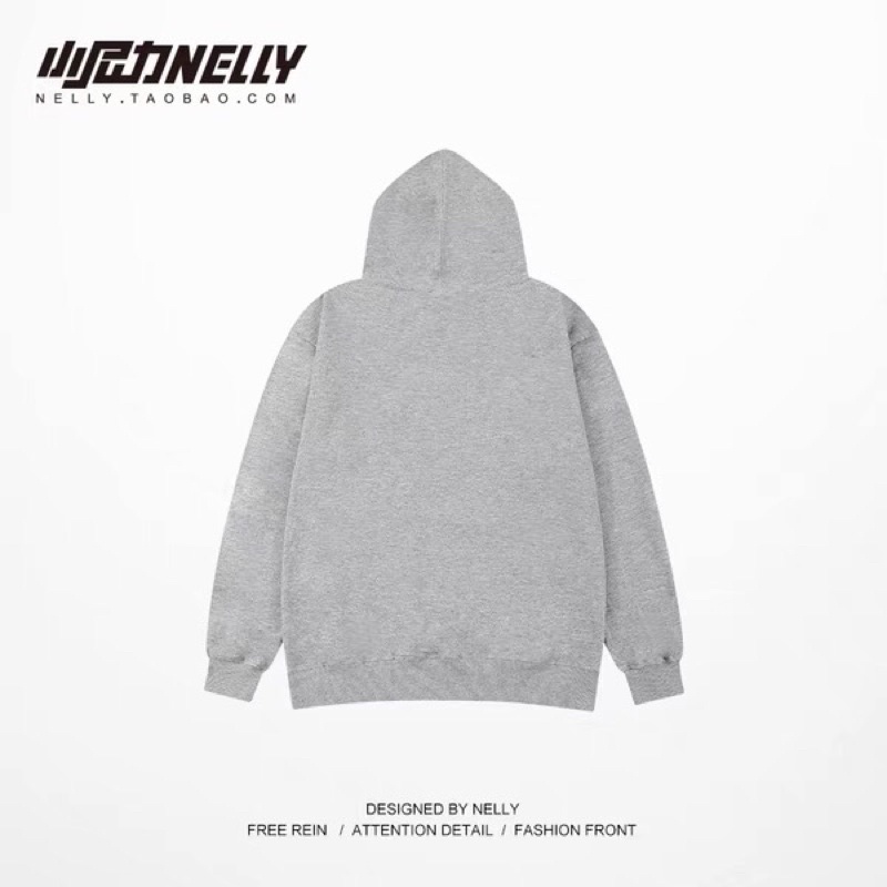 Áo hoodie nelly heybig nỉ lót lông sale (có sẵn) whocare heybig c