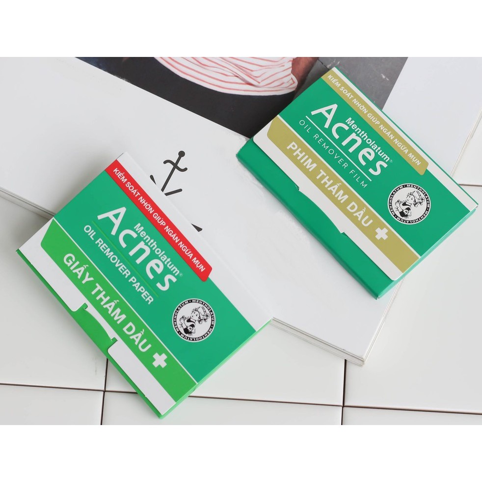 Giấy Và Phim Thấm Dầu Acnes Oil Remover | BigBuy360 - bigbuy360.vn