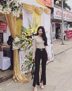 QUẦN LOE XẺ TÀ SIÊU SANG CHẢNH