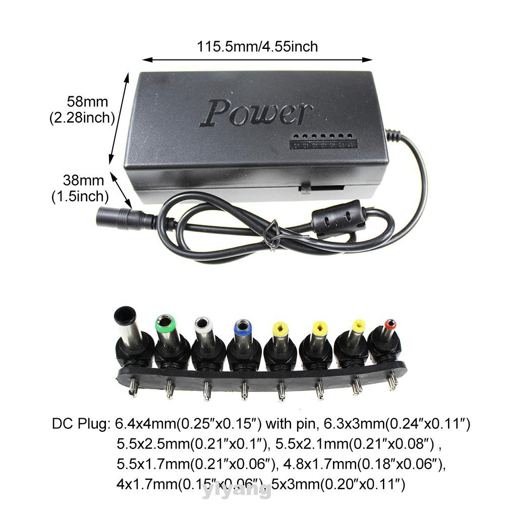 Bộ Điều Hợp Điện Áp 96w Có 8 Phích Cắm Chuyên Dụng Cho Laptop | BigBuy360 - bigbuy360.vn