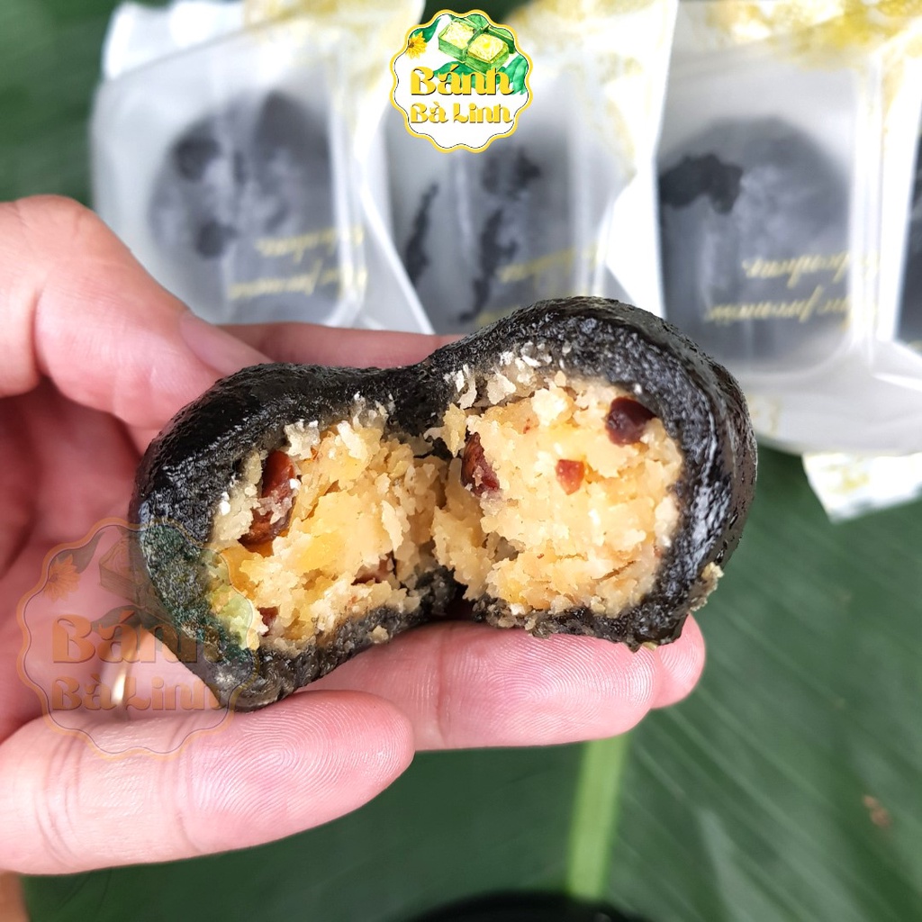 Bánh Ít Lá Gai Đặc Sản Nhân Dừa Đậu, 20 Cái, Hương Vị 100 Năm - Bánh Bà Linh