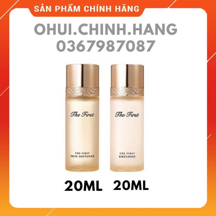 Cặp Hoa Hồng Sữa Dưỡng Ohui The First 20ml