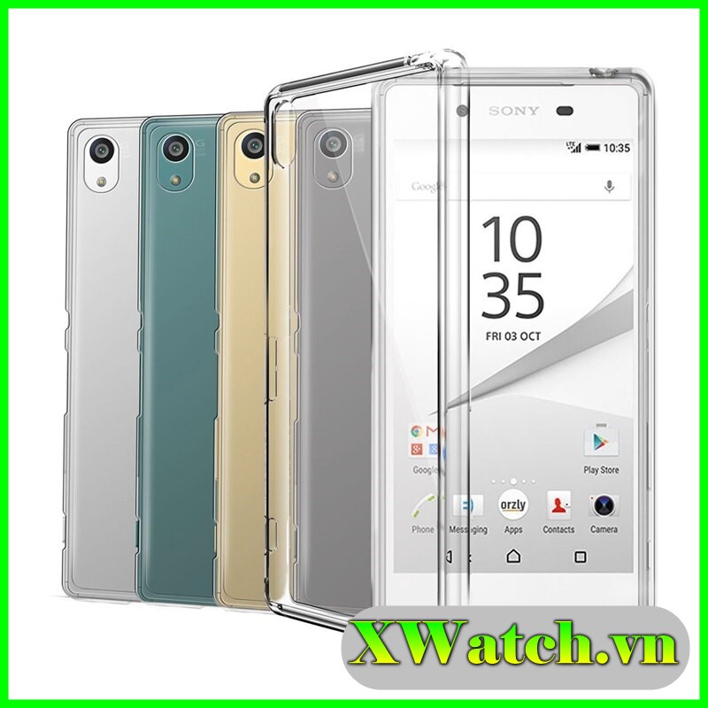 Ốp lưng silicon dẻo trong suốt Sony Xperia Z1 XZ2 XA1 Ultra XA2 Ultra Xperia 1 XZ1 Z4 Z2/Z2S ...
