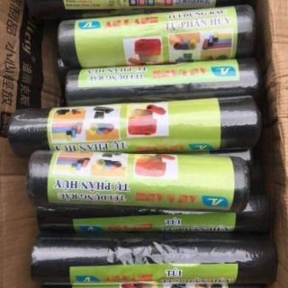 Túi bóng đen, túi nilon đen Bịch loại 10kg (Gói hàng_Đựng rác)