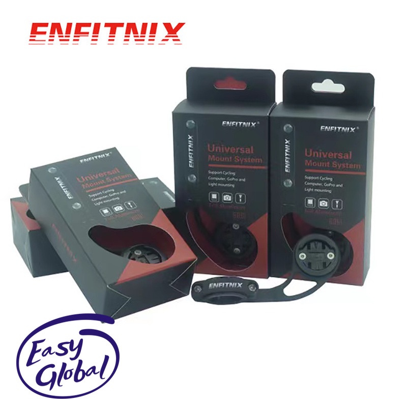 Hệ thống gắn kết đa năng Enfitnix cho máy tính xe đạp Gopro Đèn chiếu sáng Full nhôm Mtb Giá đỡ hỗ trợ đồng hồ tốc độ xe đạp