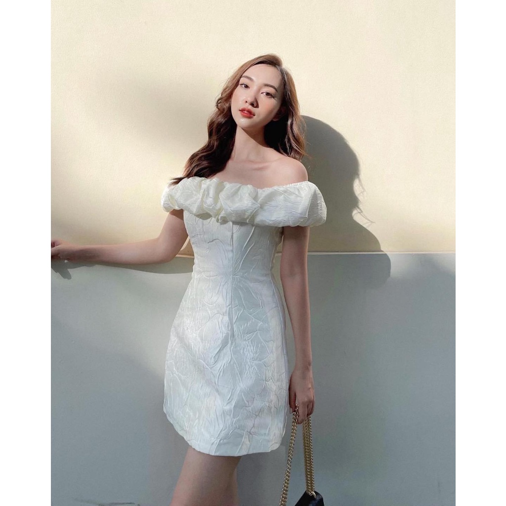 Váy Gấm Hoa cao cấp_Dress Sione_GOON