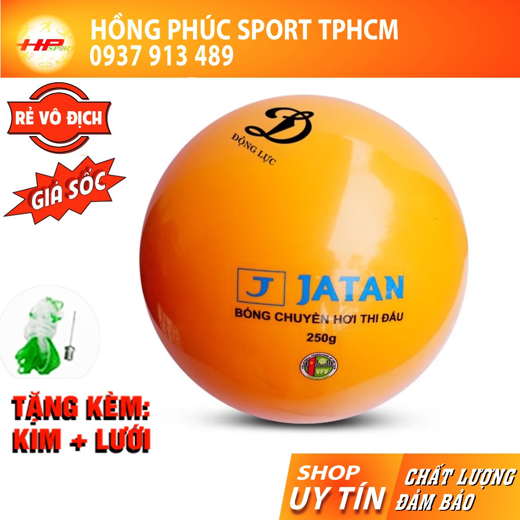 Bóng chuyền hơi Động Lực Jatan 250g - Quả bóng chuyền hơi thi đấu nam nữ chính hãng