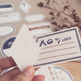 Note tag dập nổi vintage - Room17vn
