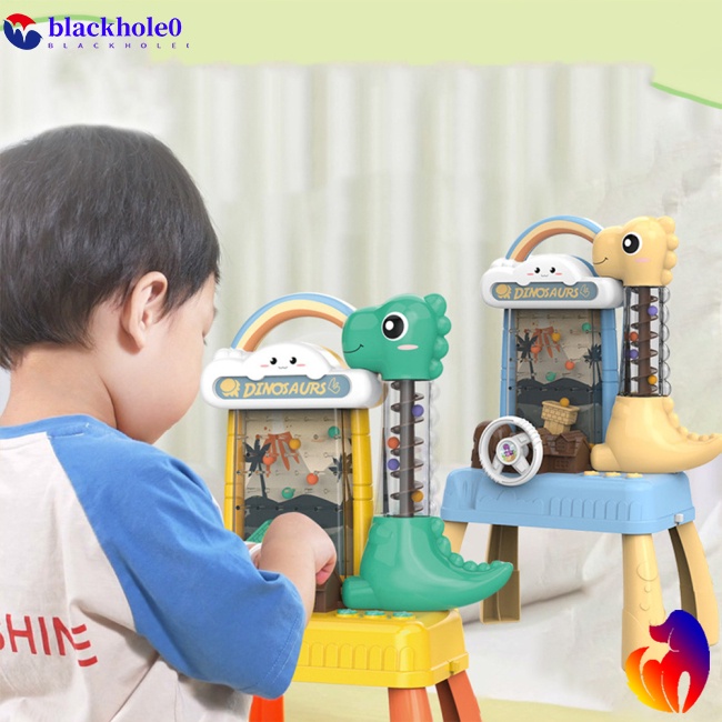 Đồ chơi hứng bóng khủng long bằng điện tương tác giữa cha mẹ và con cái