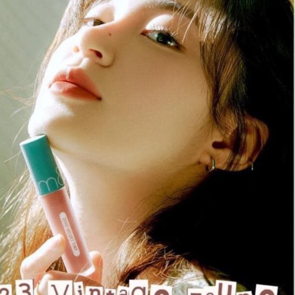 Son Kem Lì Hàn Quốc Màu Đỏ Đất Romand Velvet  LipTint #23 Vintage Taupe