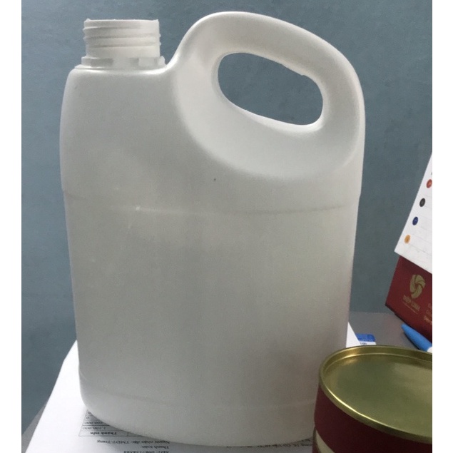 Can nhựa 2 lít bầu, nhựa HDPE đựng hóa chất