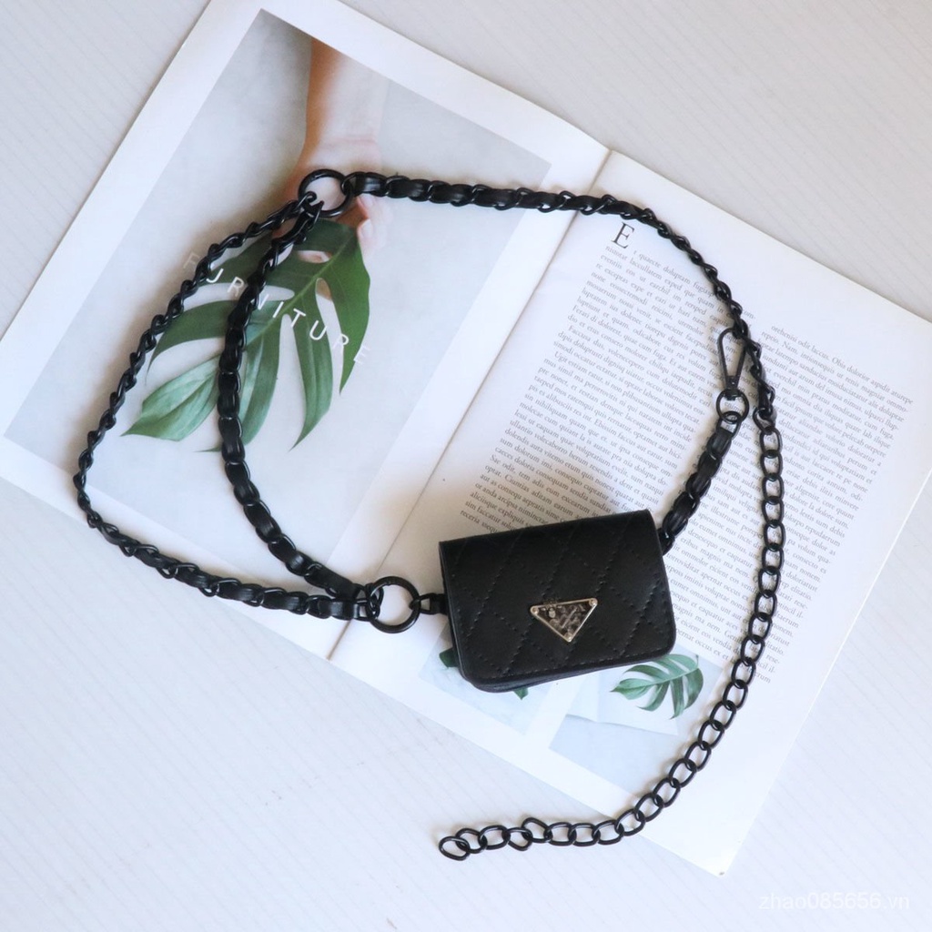 Thắt Lưng Dây Xích Kim Loại Hình Tam Giác Thời Trang Cho Nữ 8month31 | BigBuy360 - bigbuy360.vn