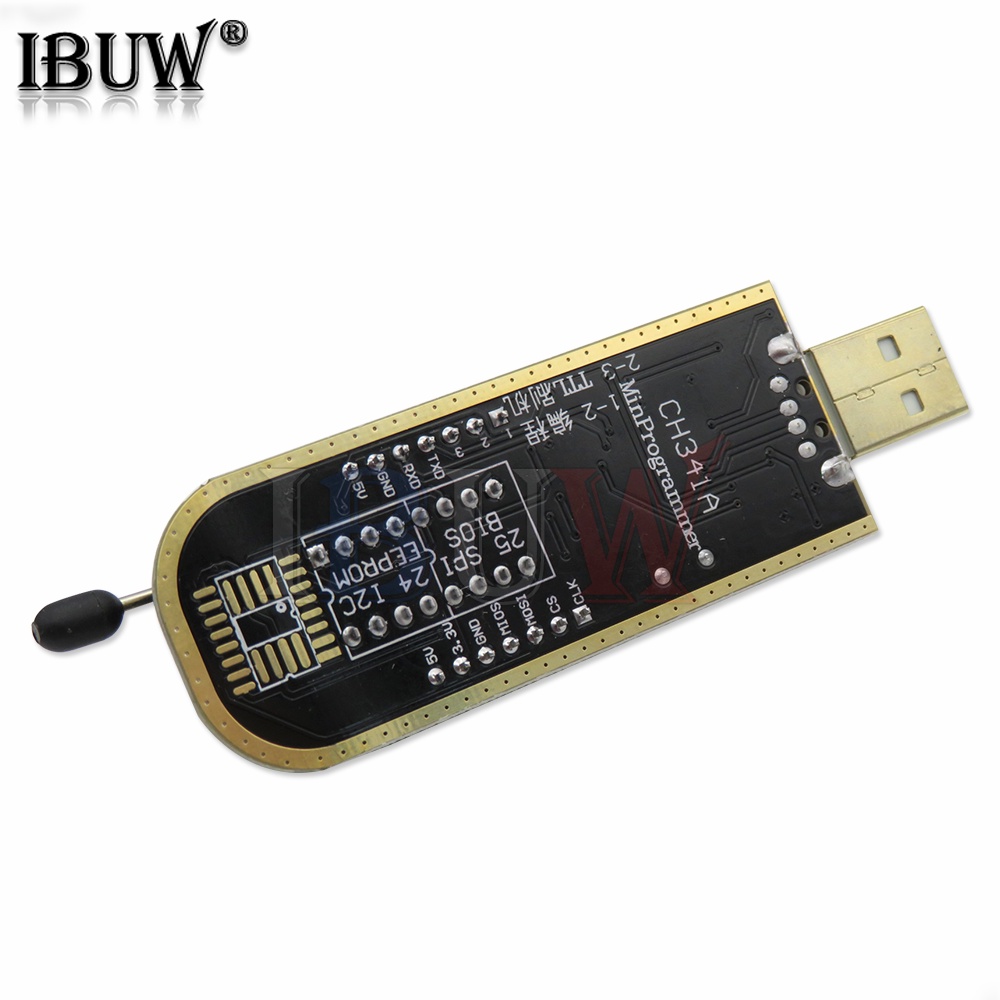 1 Mô Đun BIOS USB Lập Trình CH341A 24 25 Series EEPROM + SOIC8 SOP8 SOP8 Cho EEPROM 93CXX / 25CXX / 24CXX