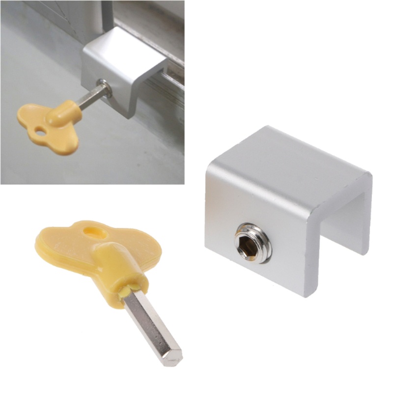 Set 10 Miếng Chặn Cửa Sổ Trượt Bảo Vệ An Toàn Cho Bé Sự Bảo Vệ