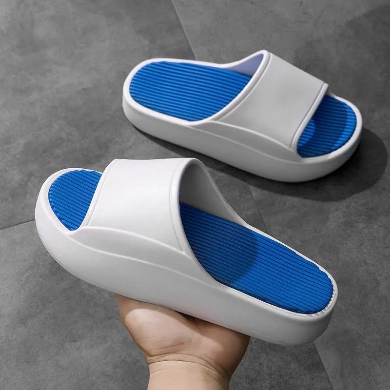 Dép quai ngang bánh mì đế cao 4cm chất liệu eva cao cấp 2022