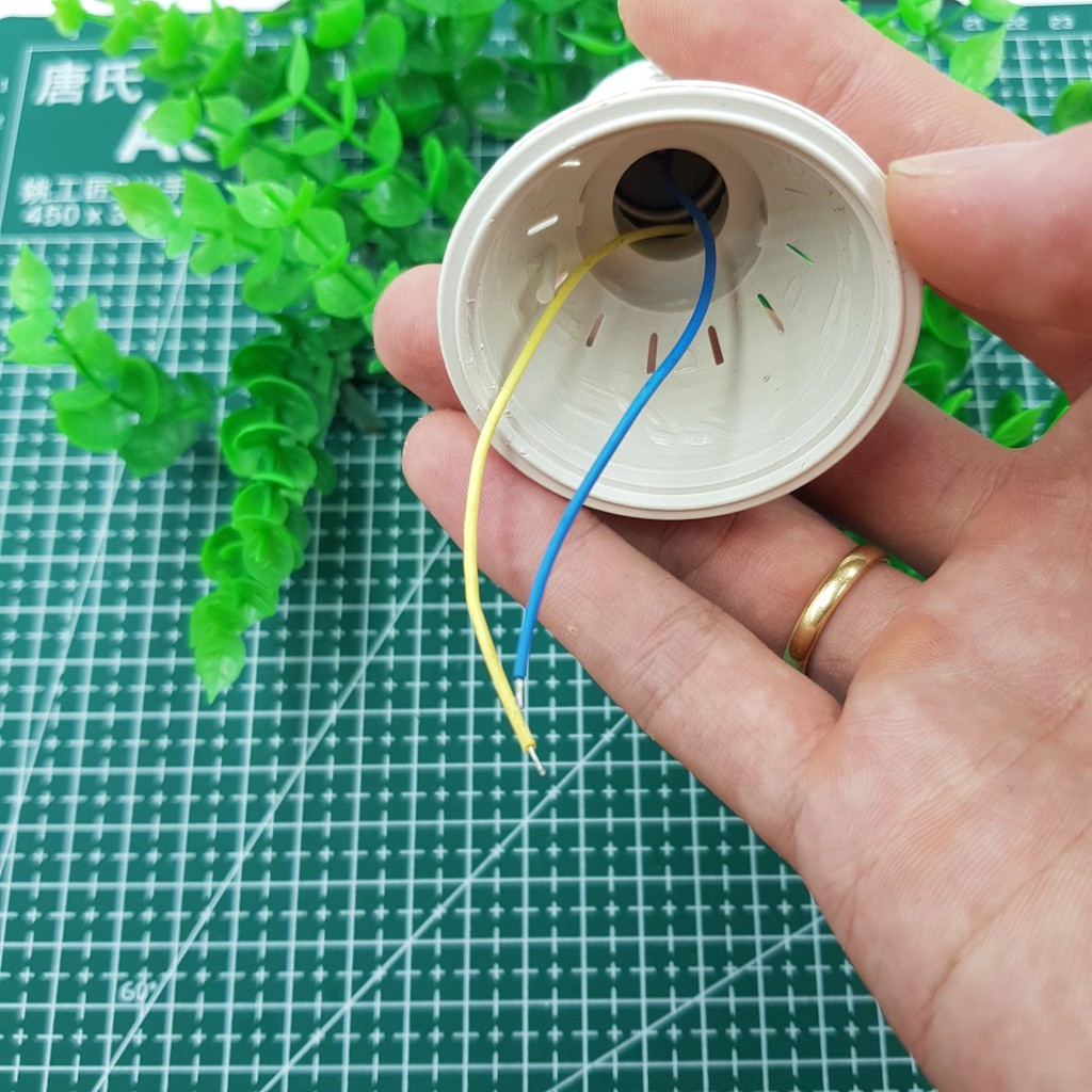 Đuôi Đèn LED DDL-07K Đuôi Đèn Chế Đồ Handmade Trang Trí Tiểu Cảnh Chui E27