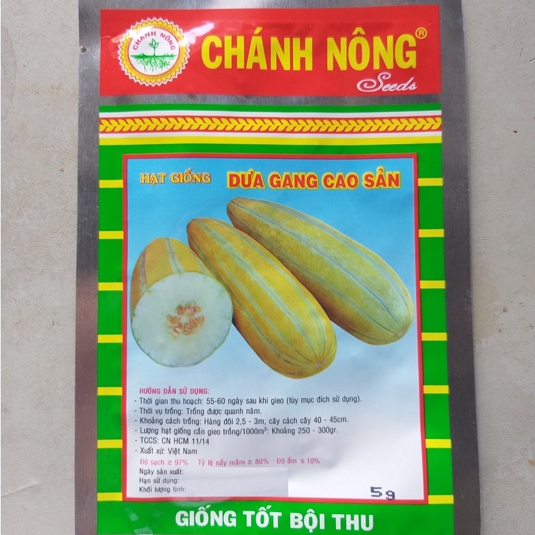 Hạt Giống Dưa Gang (5g)