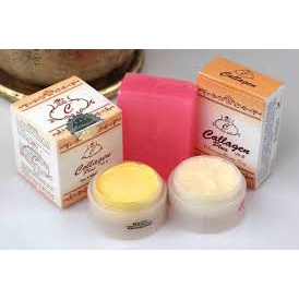 Bộ Kem Dưỡng Trắng Da, Tri Nám Collagen Plus Vit E Chính Hãng