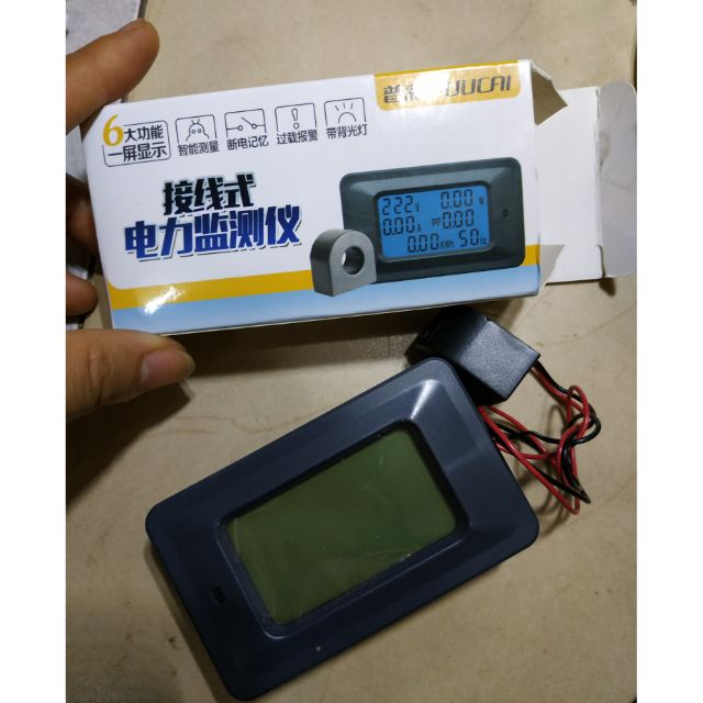 Thiết bị đo Công Suất nguồn AC 100A 25KWH