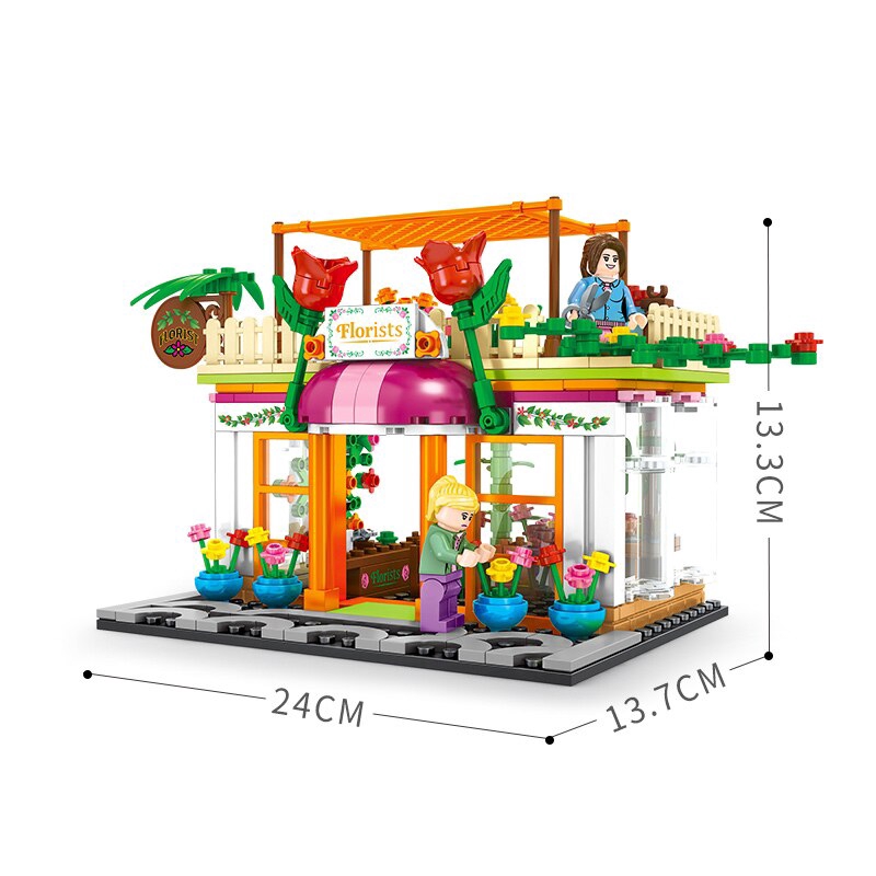 Bộ đồ chơi xếp hình  sáng tạo vui nhộn cho trẻ