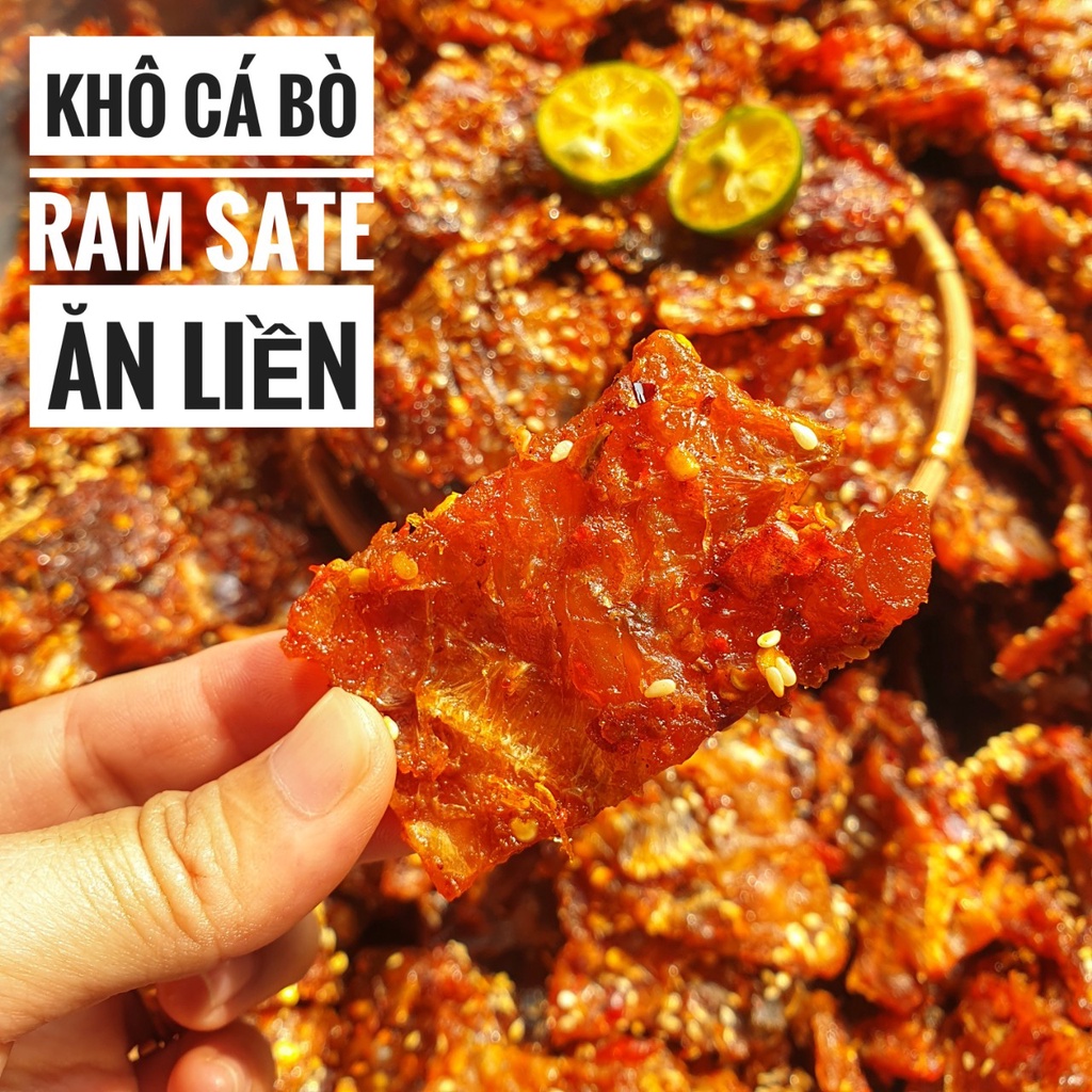 Khô Cá Chế Biến Sẵn Ăn Liền:Cá Đuối - Cá Thiều - Cá Bò - Cá Chỉ Vàng - Cá Kèo - Cá Mai - Cá Khoai
