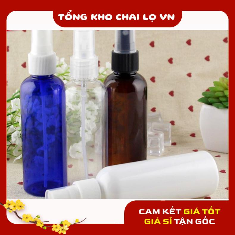 Chai Xịt Phun Sương ❤ SIÊU RẺ ❤ Chai xịt phun sương Trắng sữa 30ml,50ml,100ml đựng mỹ phẩm , phụ kiện du lịch